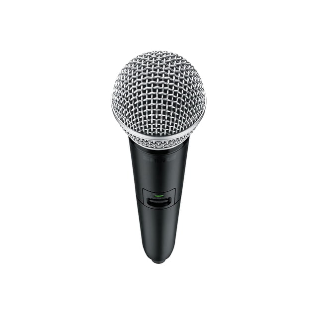 Transmisor portátil Shure GLXD2+/SM58 con micrófono vocal SM58