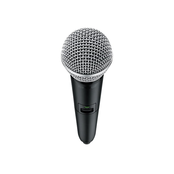 Transmisor portátil Shure GLXD2+/SM58 con micrófono vocal SM58