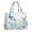 White Flower Butterfly, variant on Large Capacity Tote Bag,Purple Butterfly Pattern Handbag Fashion Luxury Tote Bag,15.7"x13"x 5.1" Inches,Laptop Compatible