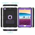 thumbnail image 2 of iPad 2 Case, iPad 3 Case, iPad 4 Case, Dteck Shockproof Stand Kids Case Protective Cover, Black / Purple, 2 of 6