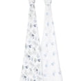 thumbnail image 4 of Aden + Anais™ Essentials 2-Pack Swaddles - Cotton Muslin - Time to Dream, 4 of 5