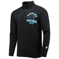 thumbnail image 2 of Men's Starter Black Carolina Panthers Heisman Quarter-Zip Jacket, 2 of 3