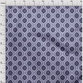 thumbnail image 4 of oneOone Georgette Viscose Purple Fabric Ogee Sewing Craft Projects Fabric Prints By Yard 42 Inch Wide, 4 of 4