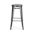 thumbnail image 2 of Steve Silver Parker Metal Barstool, 2 of 2