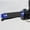 Blue, variant on Yajisi Motorcycle CNC Aluminum Rubber Handlebar Hand Grips for 7/8 in / 22 mm Handle Bar Bike Bicycle Universal Fit Left Right Replacement Part (Purple)