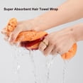 thumbnail image 6 of Super Absorbent Hair Towel Wrap for Women, Microfiber Hair Turban with Bow Design, Fast Drying for Thick and Curly Hair, Frizz Control for Wet Hair After Washing, 6 of 8