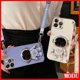 thumbnail image 4 of Lujo Galvanizado Suave Silicona Multifuncional Correa Para El Cuello Colgante Funda Para Teléfono Motorola Moto G20 G30 G42 G52 G82 G71S G10 G53 G60 G40F G60S G73 G13 G23 G50 Stronaut Astronau, 4 of 4