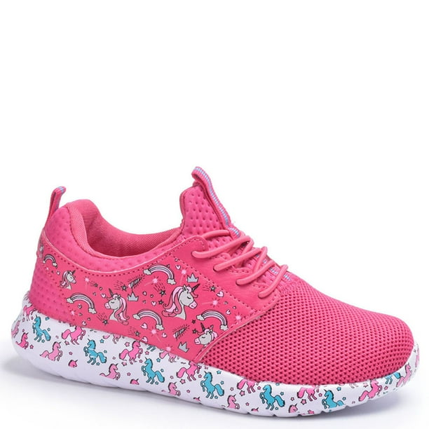 Zapatos deportivos para nina zapatillas de unicornio para ninos zapatos para ninos pequenos pequenos y grandes Fam Together Zapatillas deportivas Walmart en linea