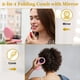 thumbnail image 4 of Uxcell 2 Pcs Mini Cepillo de Pelo Compacto de Viaje, Cepillo de Pelo Plegable Redondo con Espejo, Peine de Masaje Compacto para Bolso, Uso Diario de Viaje para Mujeres y Niñas, Púrpura, 4 of 7