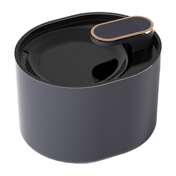 Fuente de Agua Automática Yuyangstore USB Silencioso 3L Negro Bebedero para Gatos