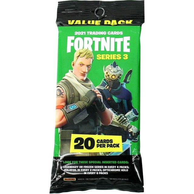 21 Panini Fortnite Series 3 Fat Pack