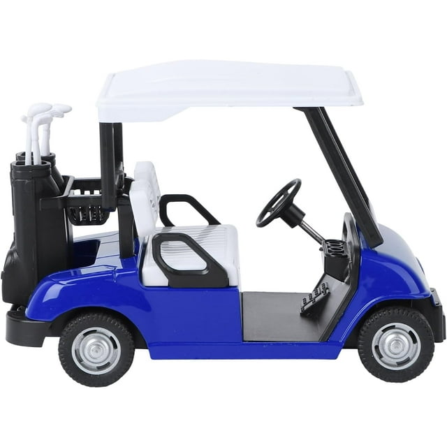 HUGFEGWE Baby Stroller Stroller Golfs Cart Model Cart Model Mini Cart Back Action Cart Cart Figurine Statue Lovers Vehicle for Boys Girls Blue 1: 20 Scale Vehicle Stroller Couples CA919-72152
