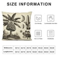 thumbnail image 5 of JRXY Tropical Throw Pillow Covers Summer Coconut Palm Banana Tree Green Leaf Throw Cushion Cover for Home Sofa Bed Car Couch White, 5 of 5