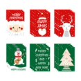 thumbnail image 2 of Tarjetas navideñas, Tarjetas con patrones, Tarjetas de felicitación navideñas, 2 of 5