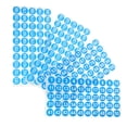 thumbnail image 4 of MOVTOTOP 8 Feuilles d'Autocollants de Numéros Autocollants d'Étiquettes de Numéros Autocollants de Numéros Étiquettes de Numéros, 4 of 8