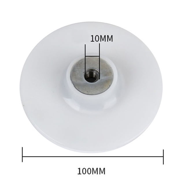 MYG 4inch 100mm Backing Pad Fibre Disc M14 Thread with Lock Nut for Angle Grinder