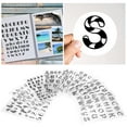 thumbnail image 4 of Rubber , 8Pcs Decorative Journal , For DIY Drawing Scrapbooking, 4 of 8