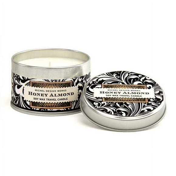 Michel Design Works Bougie de Voyage Miel et Amande 4oz