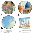 thumbnail image 3 of Designart "Expressions at an Islamic Mosque II" Islamism Metal Wall Art Prints, 3 of 5