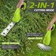 thumbnail image 4 of Cordless Hedge Trimmer, Electric Handheld Grass Shearwith 2000mAh Battery for Bush, Lawn, Patio, Garden, Yard, 4 of 8