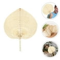 thumbnail image 3 of OUNONA 3pcs Summer Cooling Fan Portable Weaving Fan Handmade Fan Bamboo Weaving Fan, 3 of 8