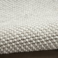 thumbnail image 4 of Nourison Textured Home 6' x 9' Ivory Mocha Farmhouse Indoor Rug, 4 of 9