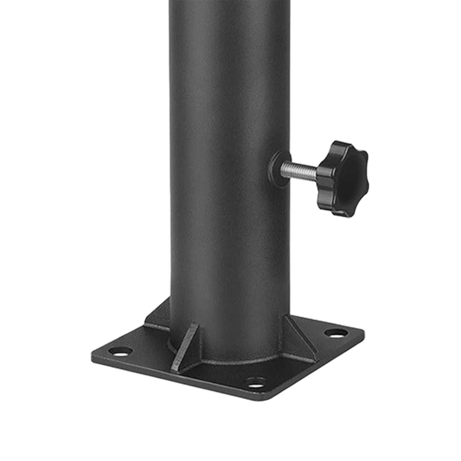 Colaxi Patio Umbrella Stand Flag Pole Holder Multifunctional Umbrella Clamp Outdoor Umbrella Holder for Porch Picnic Tables Pontoons