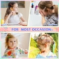 thumbnail image 5 of Square 120 Pack Colorful Hair Clips ，Non-Slip Snap Clips for Women & Girls ，Durable Hairpins for Thick Hair, Updos, Braids & Buns ，Secure Hold, Snag-Free Design(12 Colors), 5 of 8