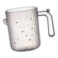 thumbnail image 1 of Portacepillos de dientes portátil, vaso de agua, portacepillos de dientes reutilizable, café Gris, 1 of 9