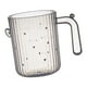 thumbnail image 1 of Vaso de baño con soporte para cepillos de dientes, vaso ligero para agua y zumo de fruta. Gris, 1 of 9