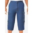 thumbnail image 5 of KingSize Men's Big & Tall 17" Side Elastic Cargo Shorts, 5 of 6
