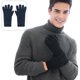 thumbnail image 4 of Guantes de invierno con estrellas para mujer, guantes de punto cálidos, guantes para niñas con pantalla táctil, 4 of 5