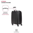 thumbnail image 3 of Maleta rígida expandible SwissGear 7585 de 19" negra, 3 of 9