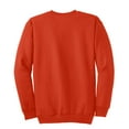 thumbnail image 6 of Port & Company Crewneck Sweatshirt (PC90) Orange, 4XL, 6 of 6