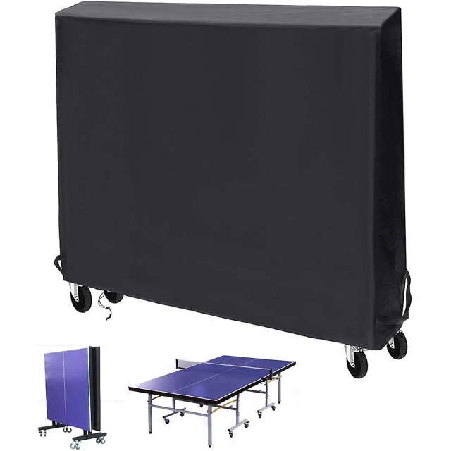 Cubierta de mesa de tenis de mesa, cubierta protectora compatible con tenis de mesa, cubierta de tenis de mesa con resistente al agua, transpirable, resistente al agua, resistente al agua Afortunado Sencillez