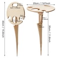 thumbnail image 3 of Agiferg Outdoor Wine Rack Lawn Wine Rack Outdoor Picnic Portable Wine Rack, 3 of 9