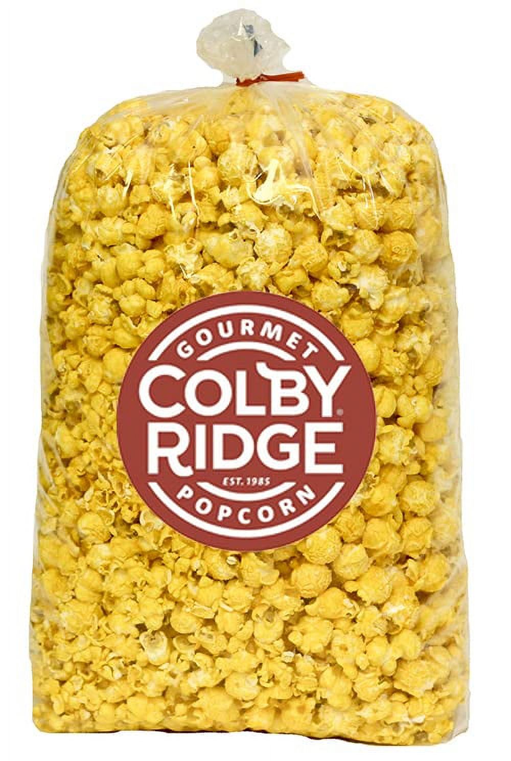 Colby Ridge 8 Gal. (128 Cups) Popped Popcorn Sampler White, Caramel, Cheese, and Rainbow Gift Assortment