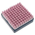 thumbnail image 4 of S SERENABLE 100PCS 1/8" 3mm Shank Grinding Stones for Rust Paint Removal 10mm, 4 of 8