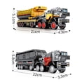 thumbnail image 2 of Bloques de construcción Caja transportadora de tierra errante Vehículo de ingeniería transportador Compatible con Lego Empalme de bloques de construcción de partículas pequeñas para niños, 2 of 2