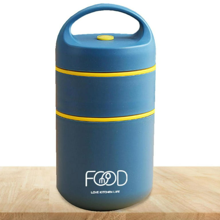Stackable Thermal Food Containers Stainless Steel Vacuum Insulated
