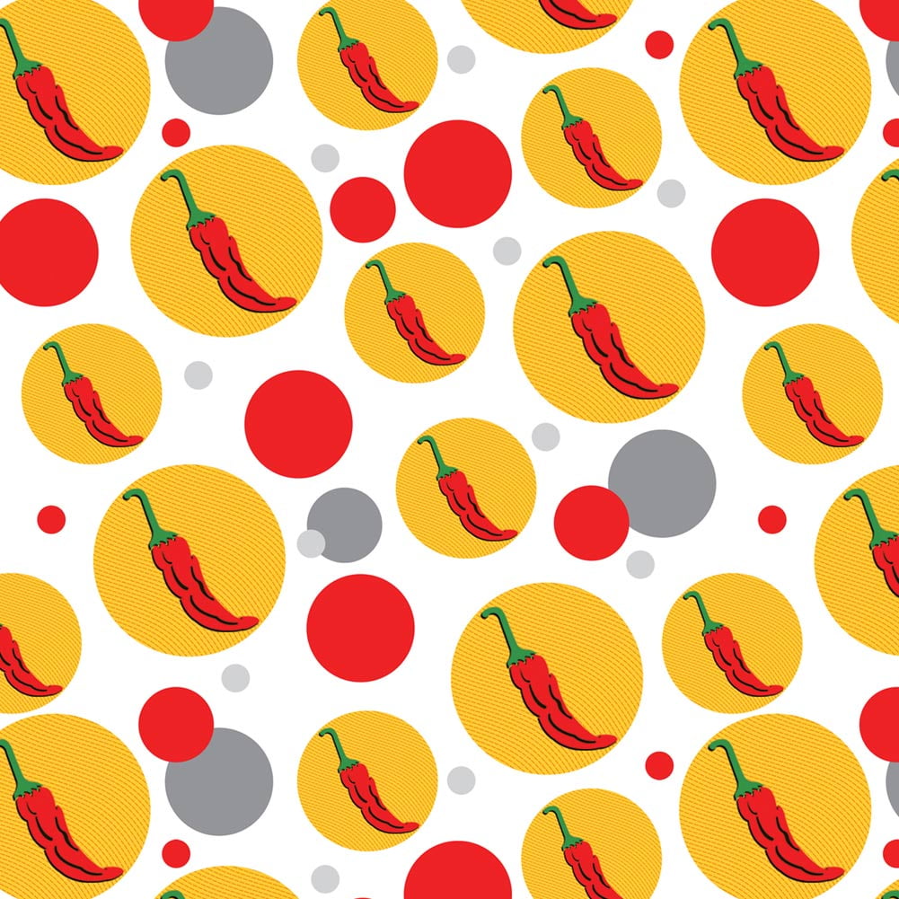 Chili Pepper Fun Southwest Fiesta Mexican Premium Gift Wrap Wrapping Paper Roll Pattern