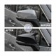 thumbnail image 2 of For Sienna 2021 2022 Car Side Rearview Mirror Cover Trim Sticker Molding Accessories ,abs Carbon Fi, 2 of 5
