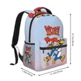 thumbnail image 2 of Woody Woodpecker Backpacks Cute Cartoon Casual School Laptop Bag, College Students Bookbag Computer Bag for Travel Hiking Work, 2 of 6