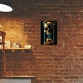 thumbnail image 6 of 1 Piece Skull Hourglass Metal Tin Sign, Iron Decorative Wall Art with High Definition Color Accuracy, Smooth Detailed Edging, Weather Resistant for Home, Bar, Cafe, 8x12 Inch, 6 of 8