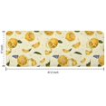 thumbnail image 7 of Yellow Lemon Fruit Slices White Pattern Kitchen Rug Mat,Kitchen Runner Rugs Non Skid Washable,Decorative Kitchen Floor Mats for Kitchen,Sink,Laundry,17"x47.2", 7 of 7