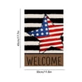 thumbnail image 3 of Cheapark 17.7x11.8in Independence Day Double Sided Garden Flag Patriotic American Flag Banner for Outdoor Yard Porch Patio Home Holiday Decor, 3 of 6