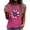 Flower Red, variant on Bgstyu American Flag Tank Tops Women 250 Anniversary USA Shirt Patriotic Shirt USA Flag Stars Stripes Print Sleeveless T-Shirt 4th of July Patriotic Tee Tops