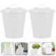thumbnail image 2 of 2pcs Small Trash Can Desktop Garbage Bin Multipurpose Storage Buckets Garbage Containers, 2 of 2
