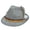 Grey, variant on Festival Hats Top Hats Dance Street Dance Hats British Short Brim Jazz Hats