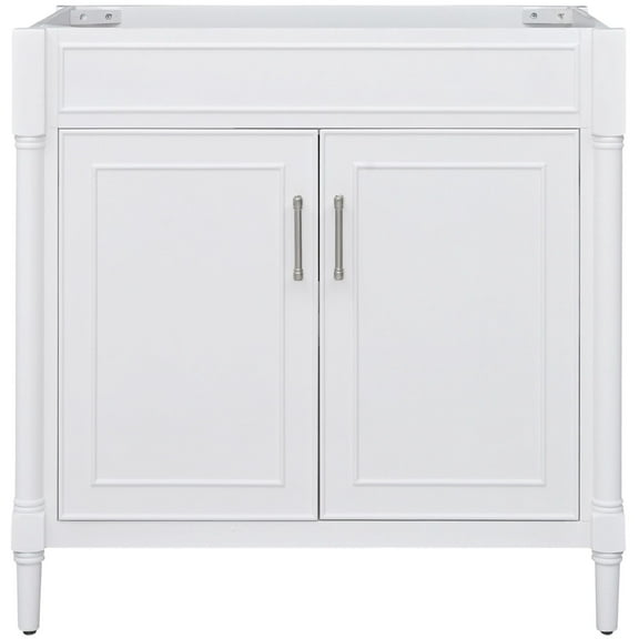 Avanity BRISTOL-V36-WT Bristol 36" Single Free Standing Vanity Cabinet Only - White